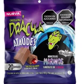 Chocolatina Dracula Ataudes x 20 unid