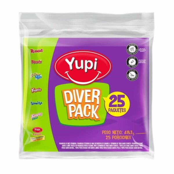 Diverpack x 25 yupi