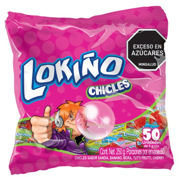 Lokiño Chicle x 50 Unid