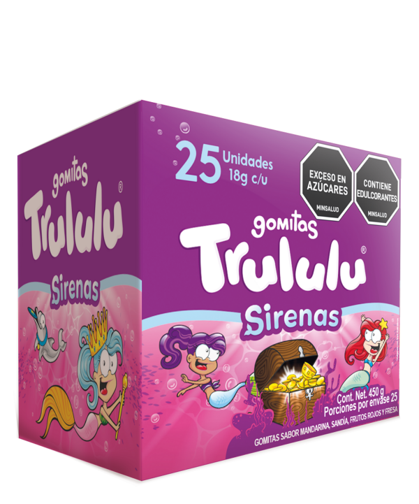 Trululu Sirenas X 25 Unid