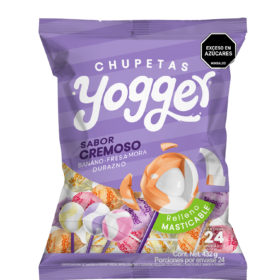 Yogger Chupeta x 24 Unid