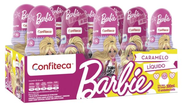 Caramelo Liquido Roll On Barbie x 10 Unid