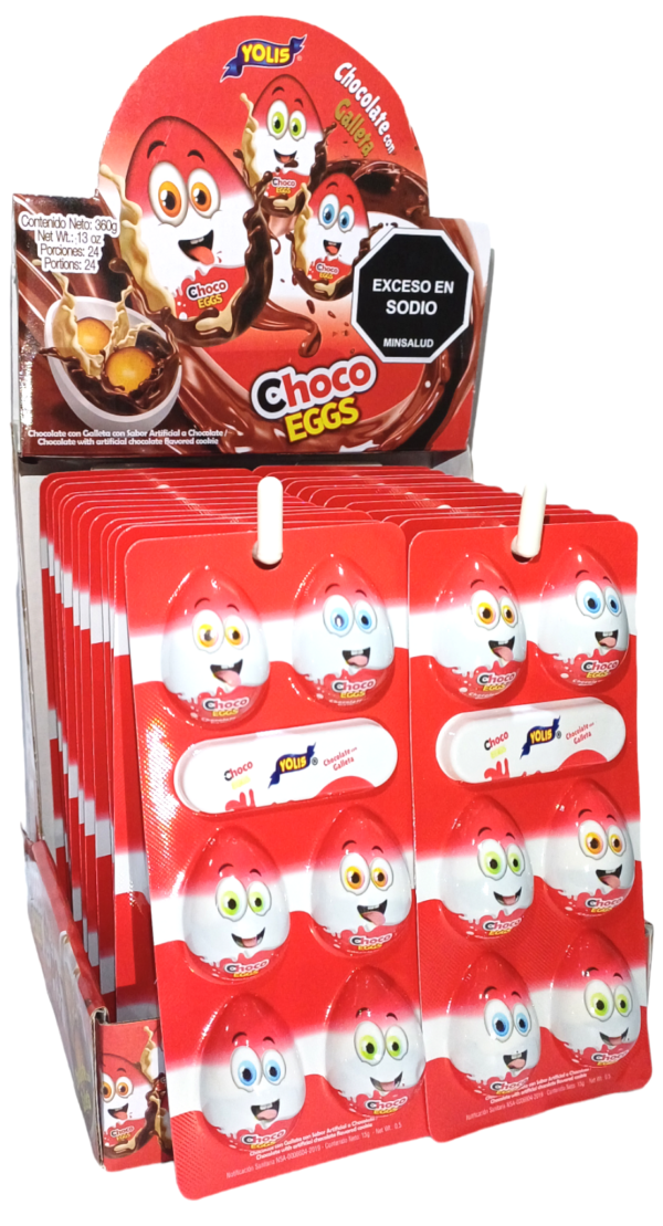 Choco Eggs X 24 Unid