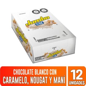 Chocolatina Jumbo Flow Blanca X 12 Unid
