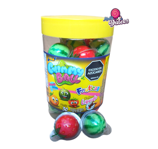 Gummy Ball Fruticas X 30 Unid