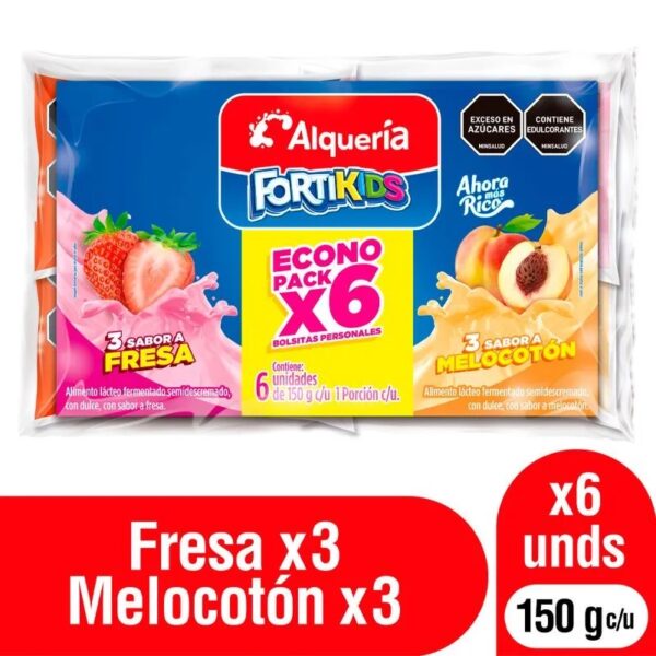 Fortikids Alqueria Bolsa X 6 Unid