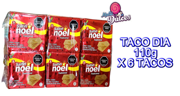 Galletas Saltin x 6 Unid